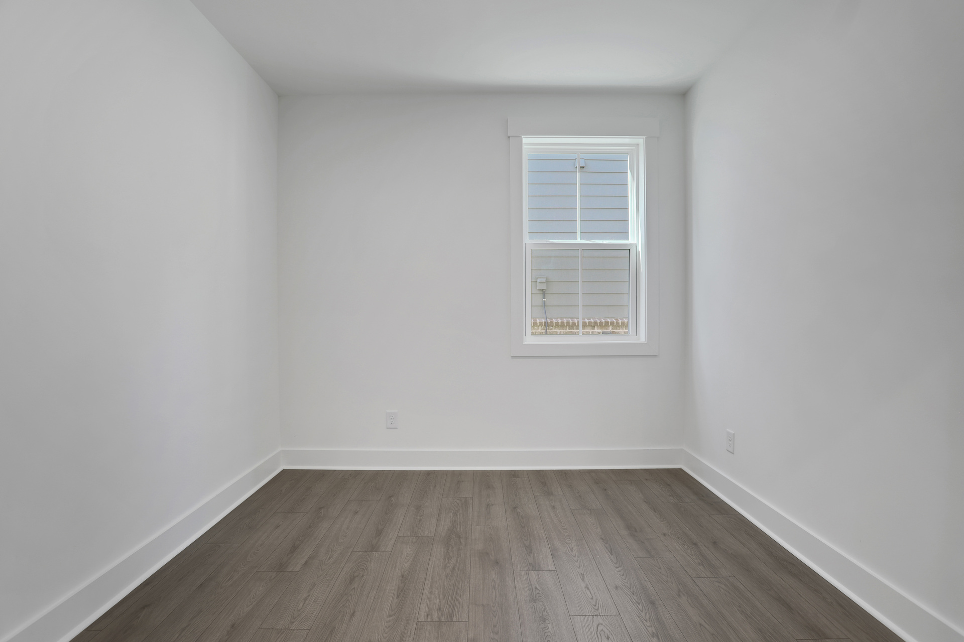 study with french doors and hard surface flooring