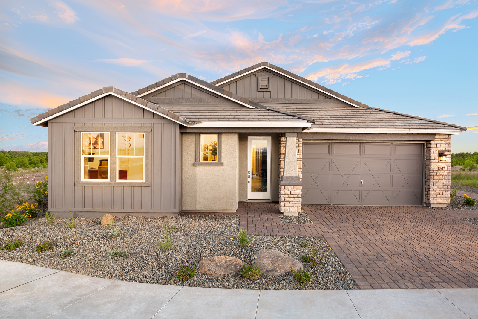 community video highlighting the model homes 