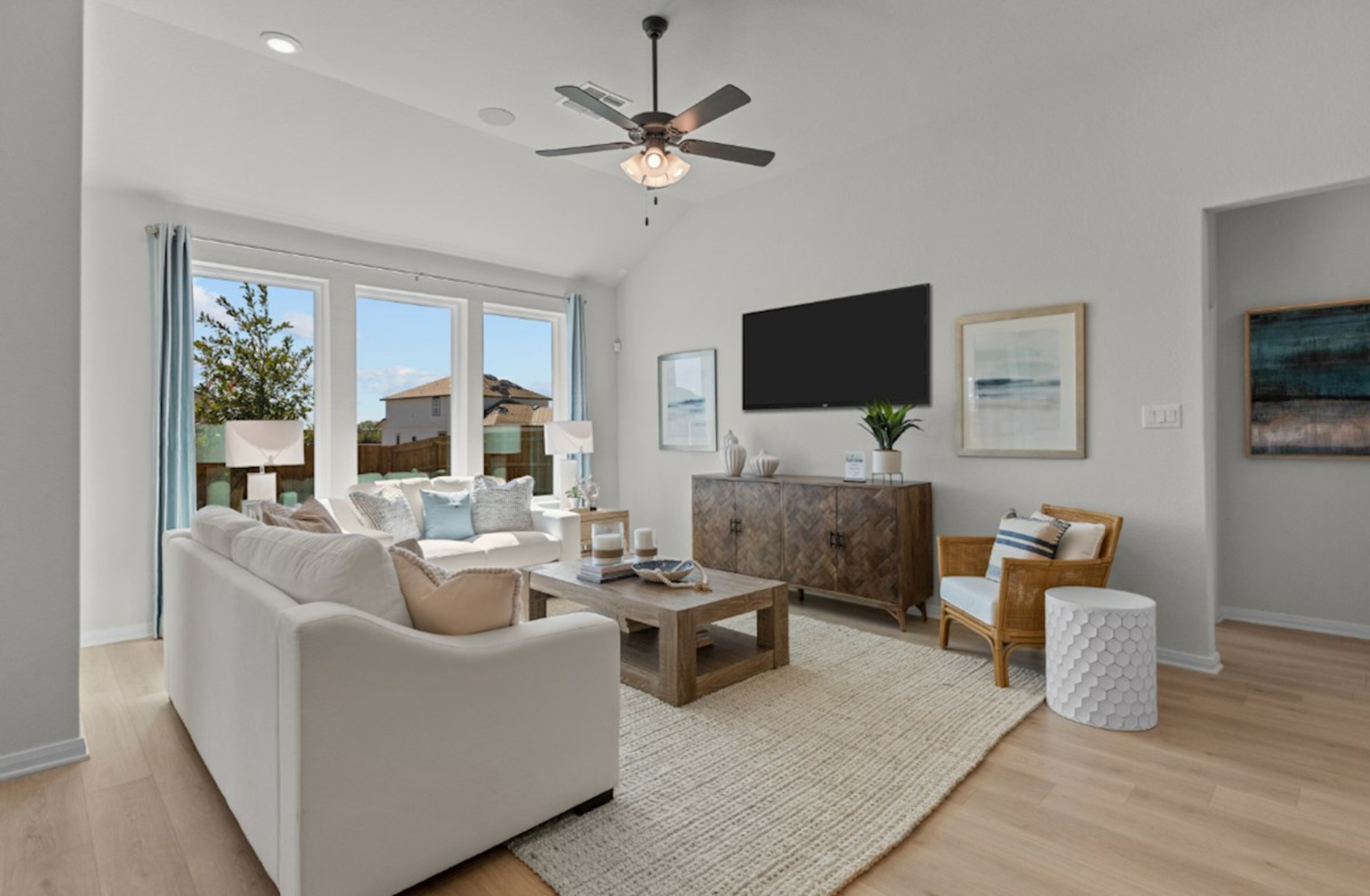 video including tour of model home and community 