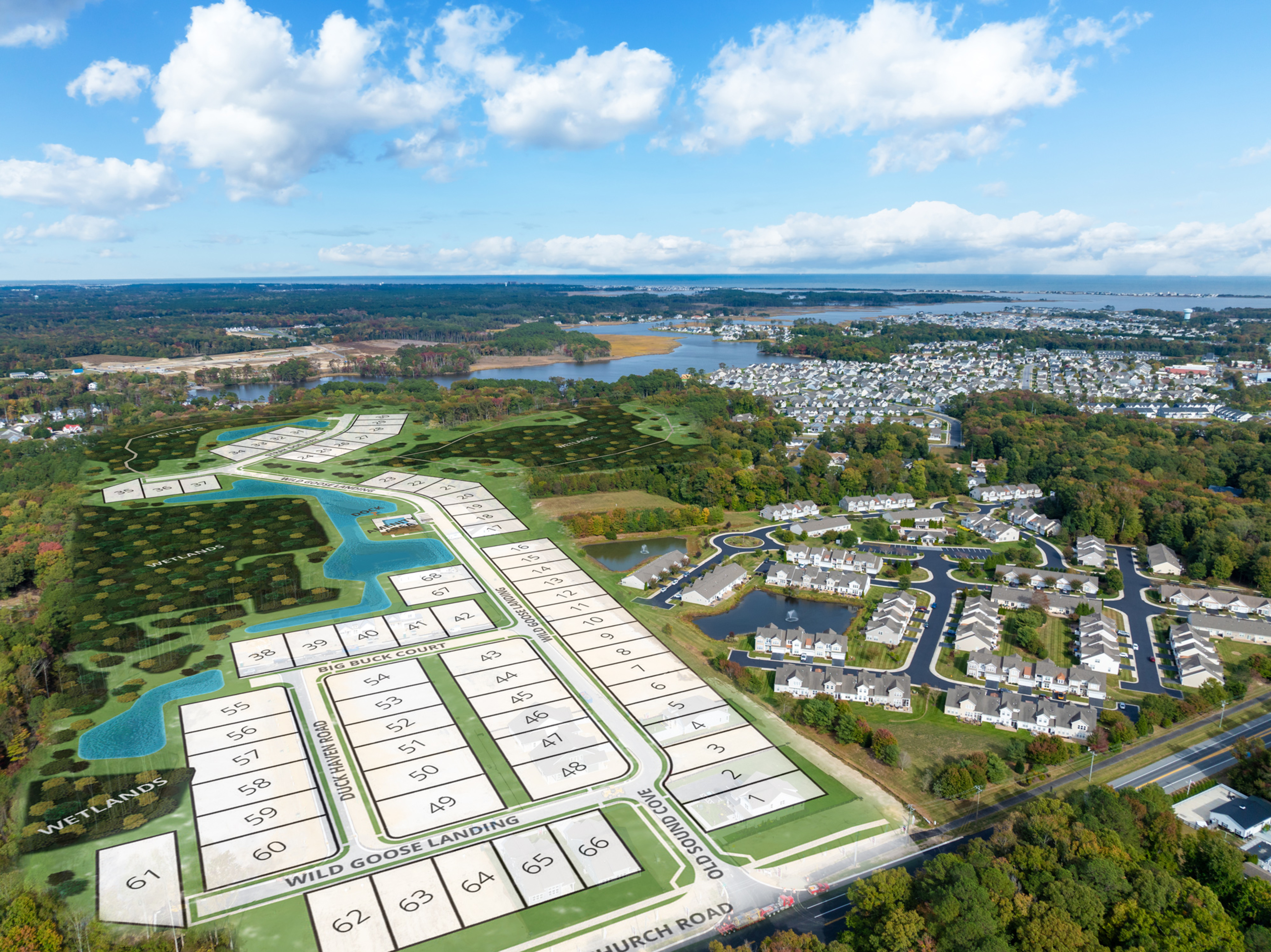 Aerial Community View