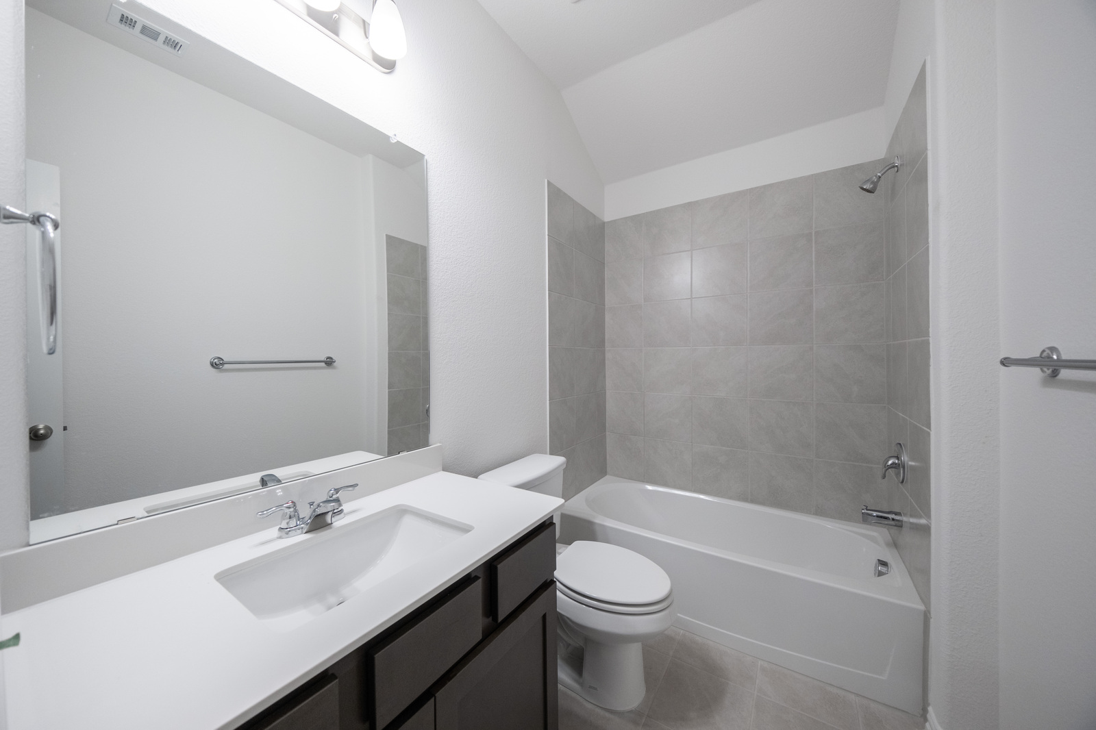 guest bathroom with soaking tub