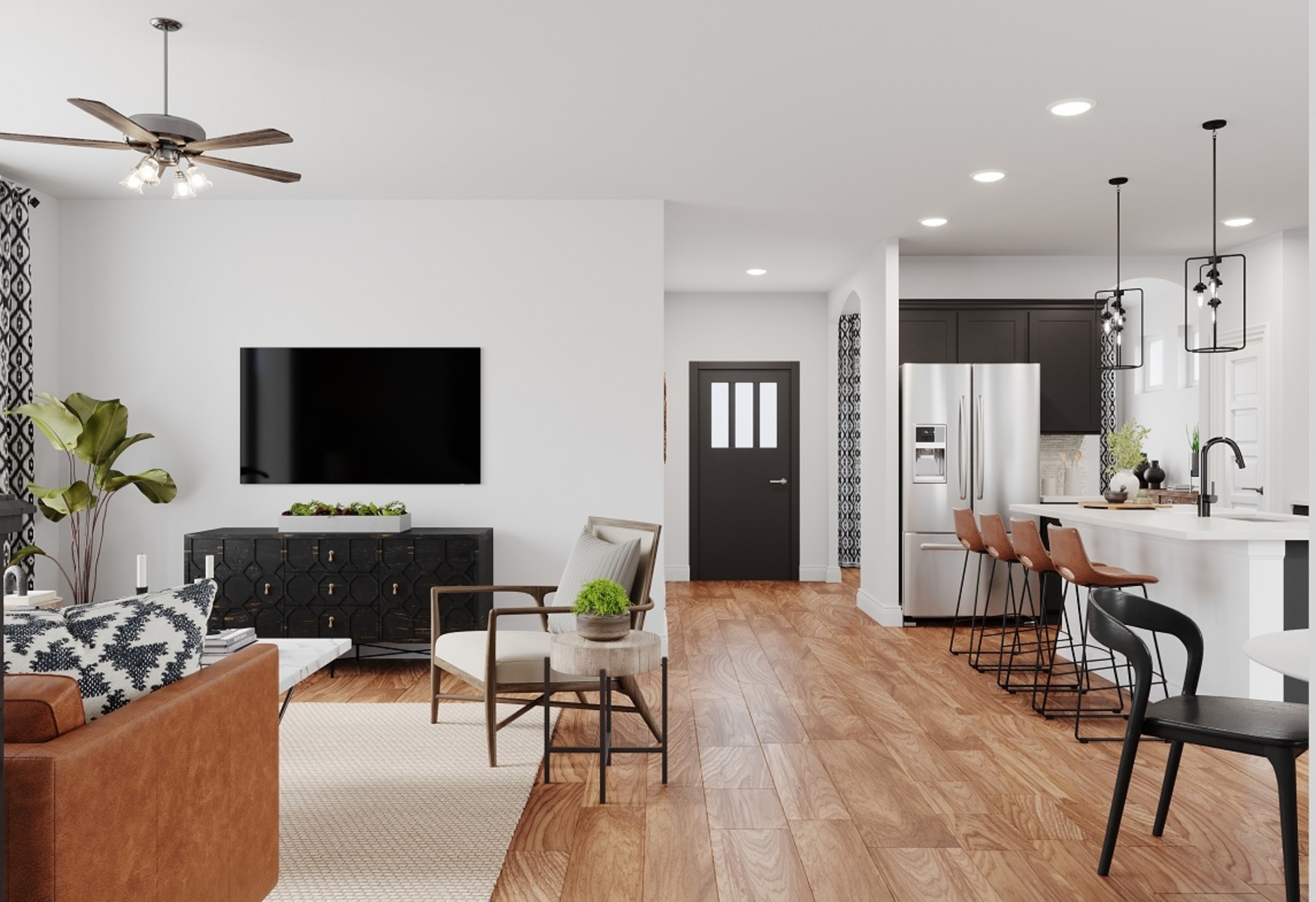 Alpine Great Room and Kitchen