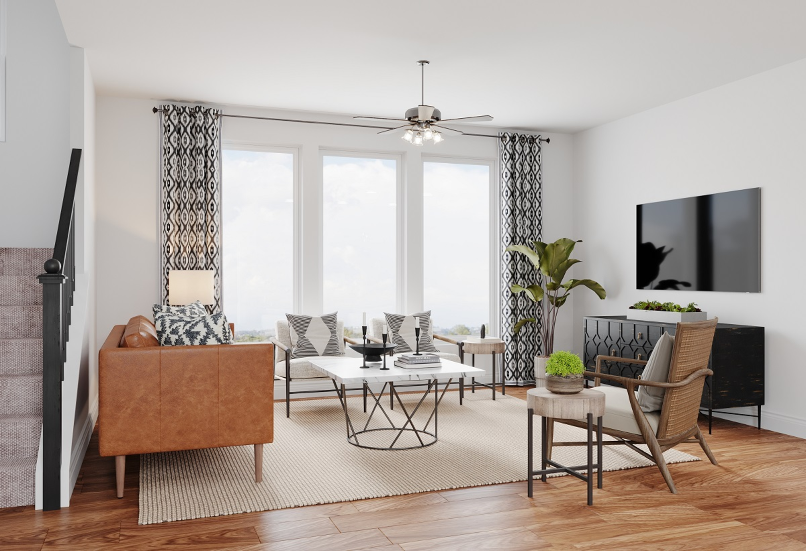 Alpine Model Home Great Room