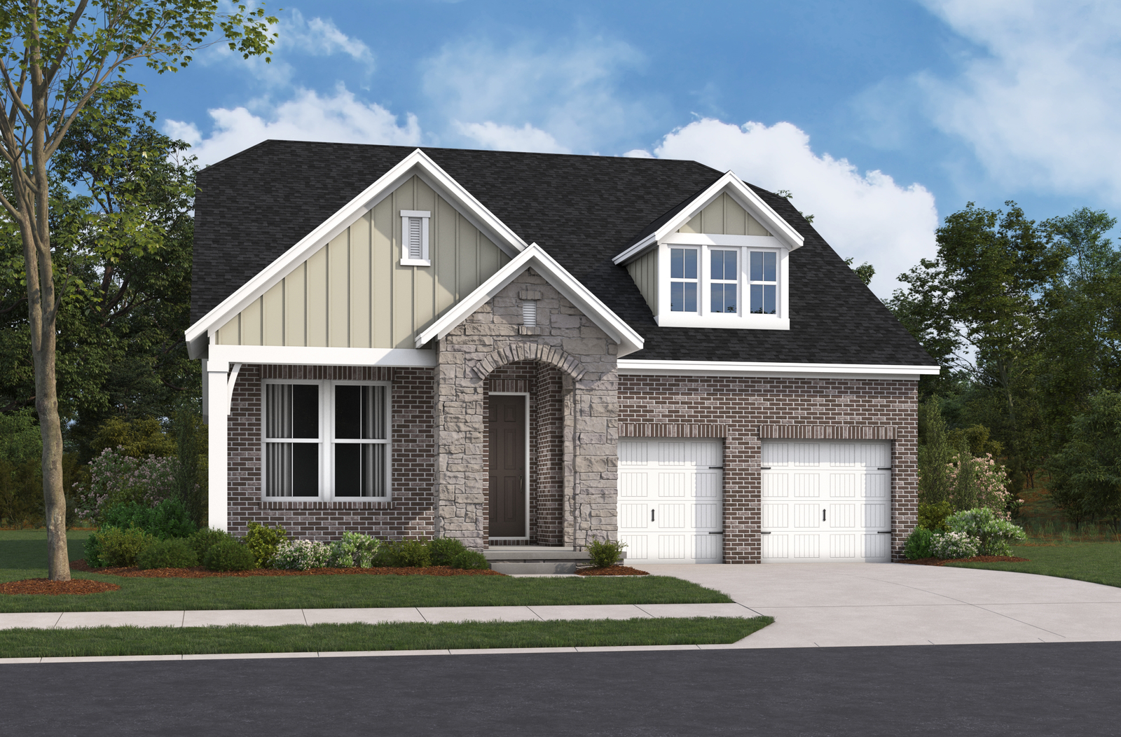 Ansley French Country N Exterior