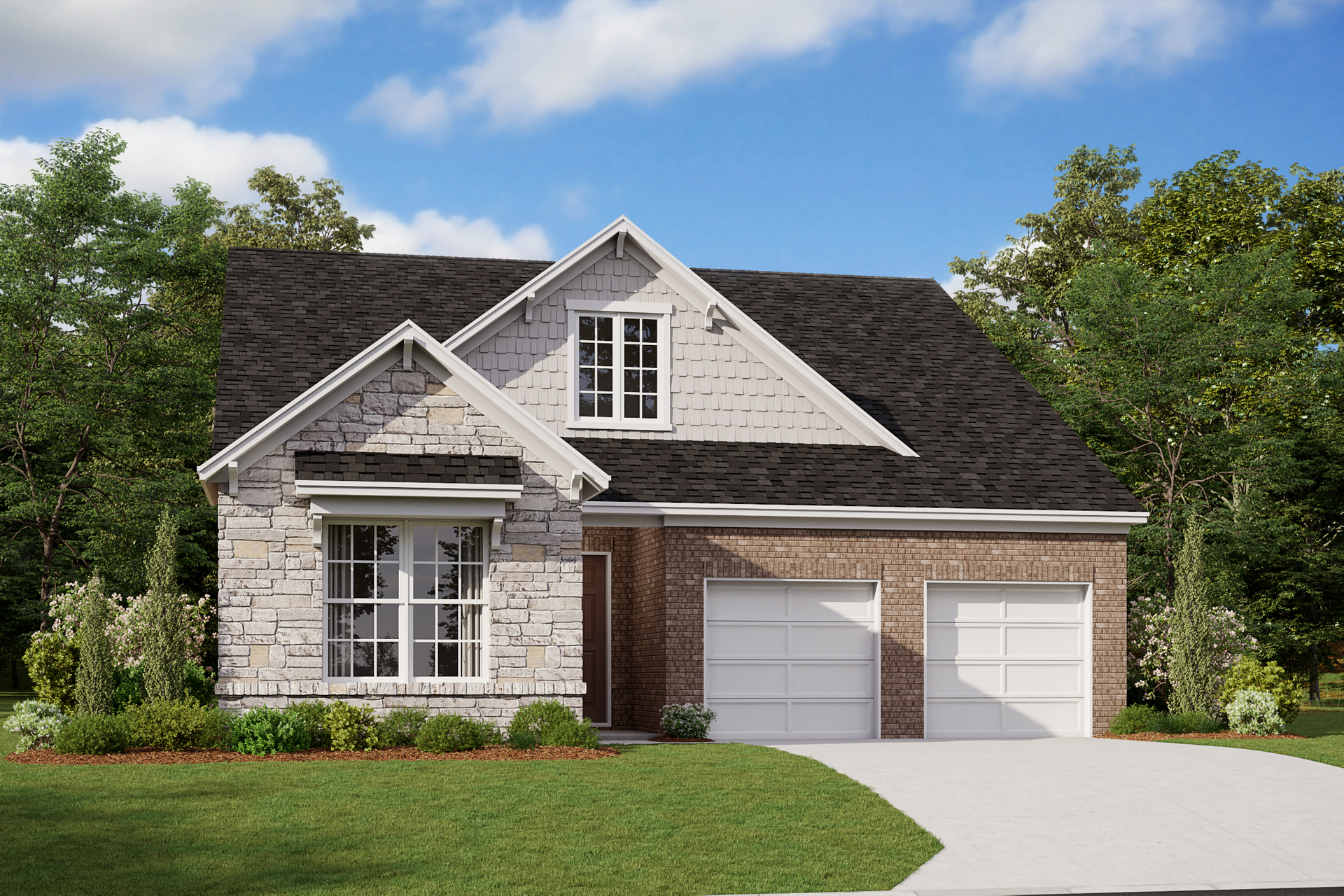 Arts & Crafts L Elevation