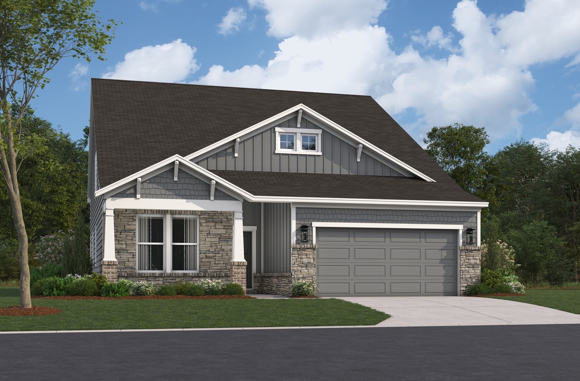 Arts & Crafts M Elevation