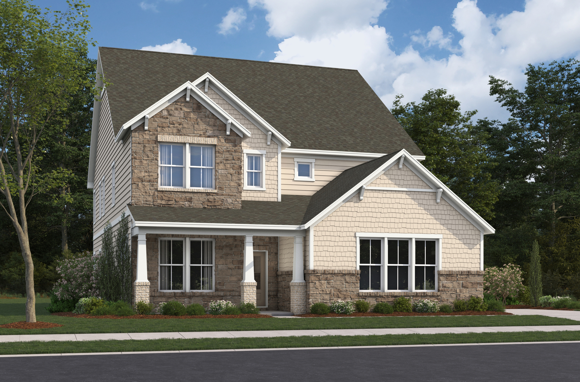 Arts & Crafts M Elevation