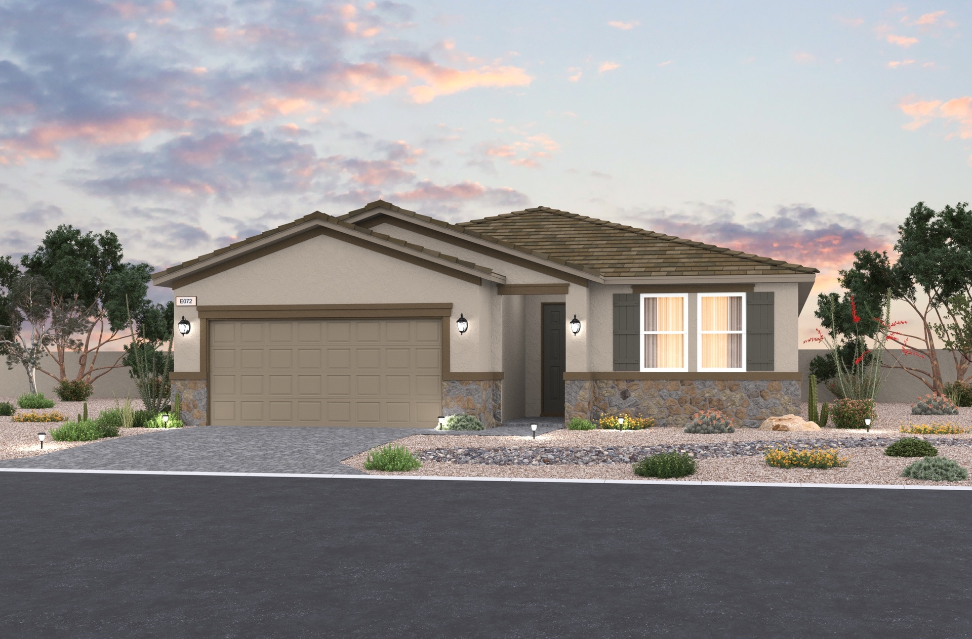 Arts & Crafts O Elevation