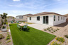 backyard with landscaping and seating area