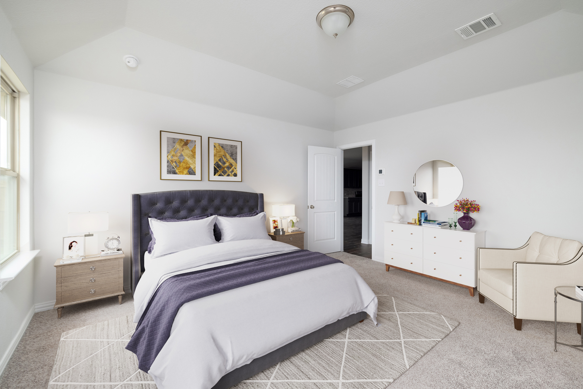 Brooks Model Home Primary Bedroom