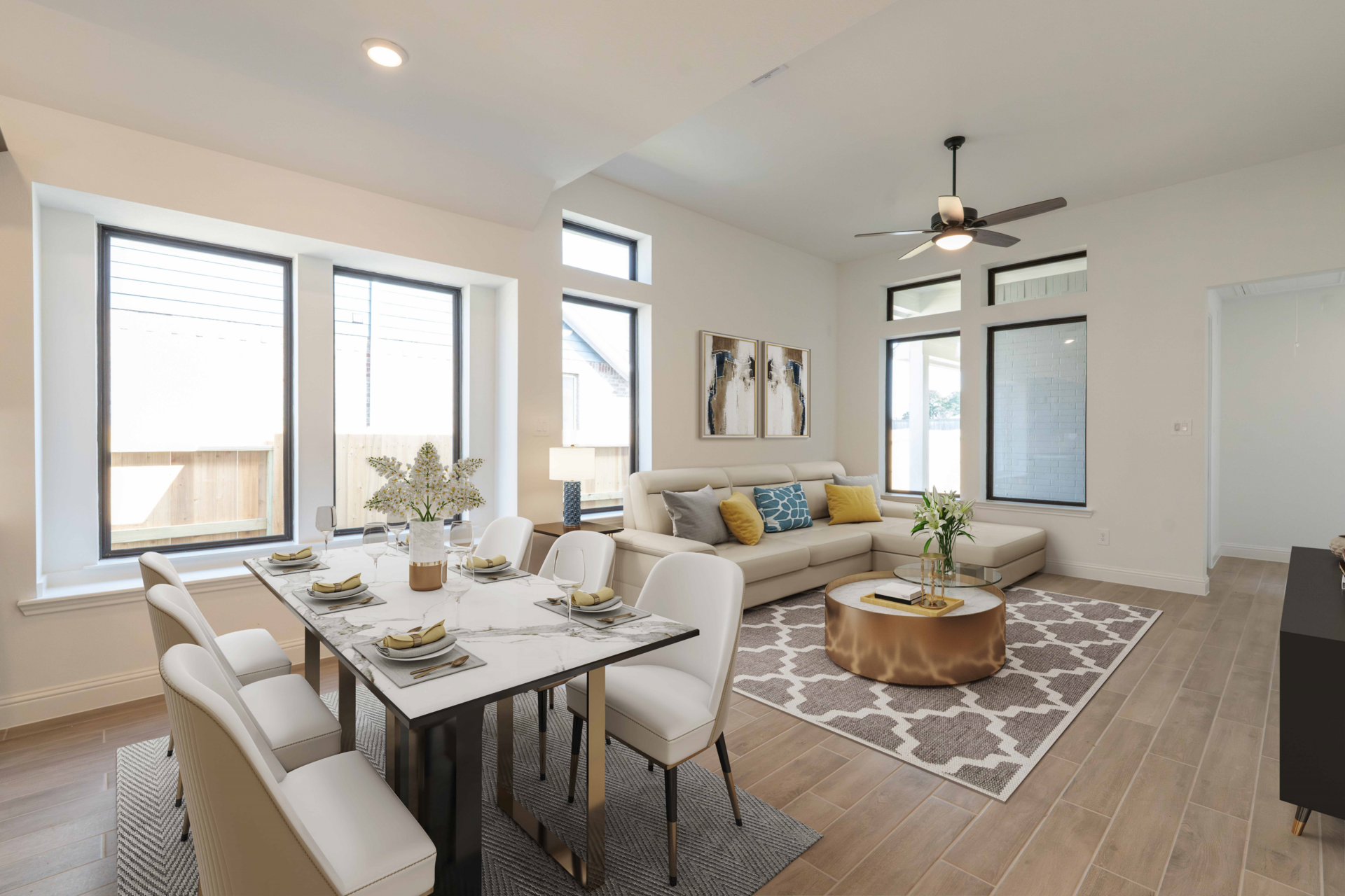 Cambridge Great Room and Dining Room