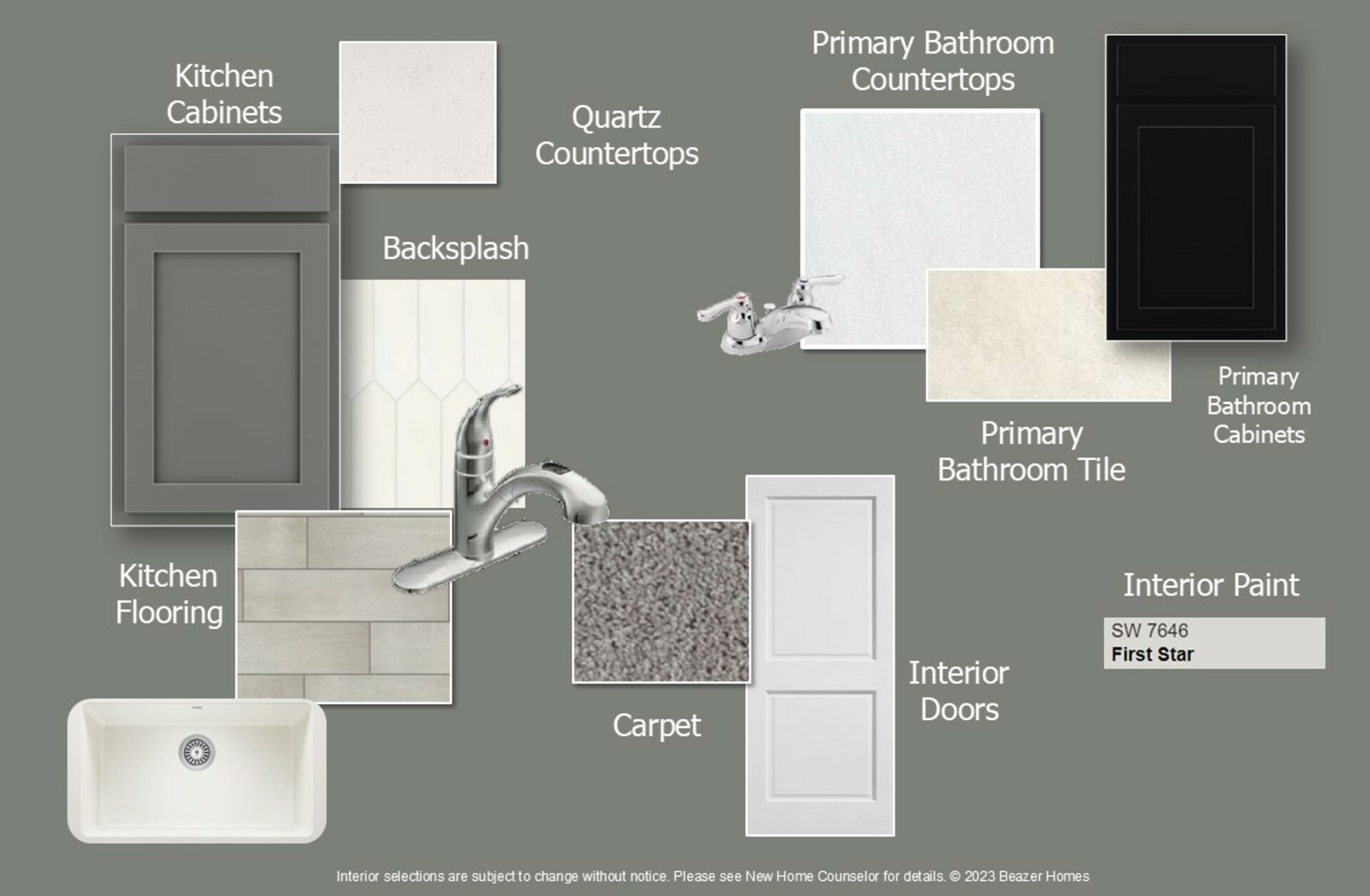 Cascade Interior Design Selections