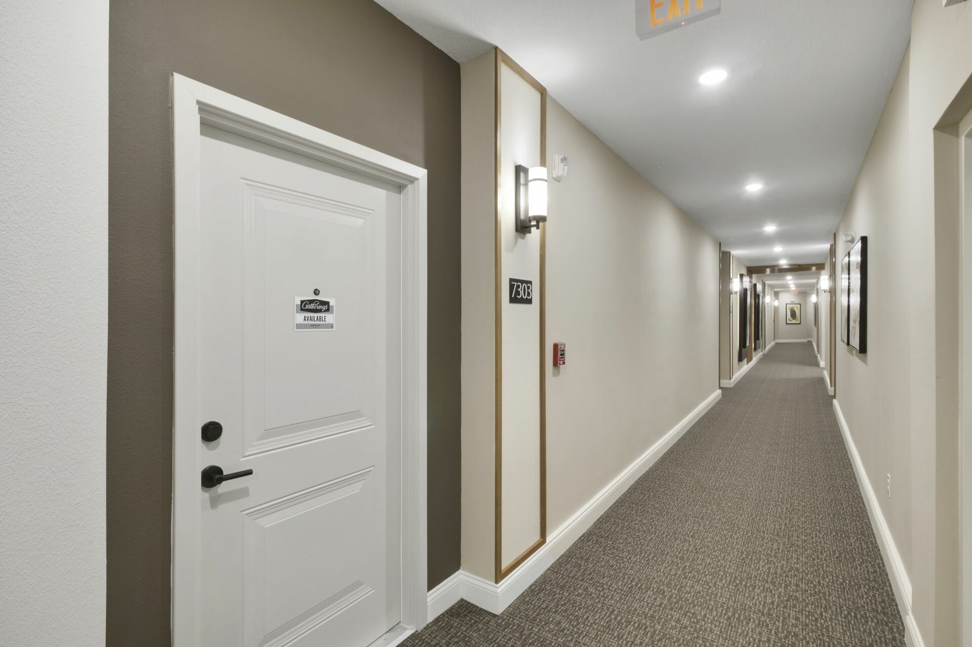 front exterior of the condo