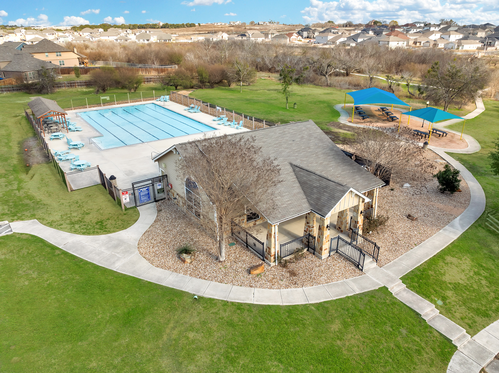 swimming pool & amenity center
