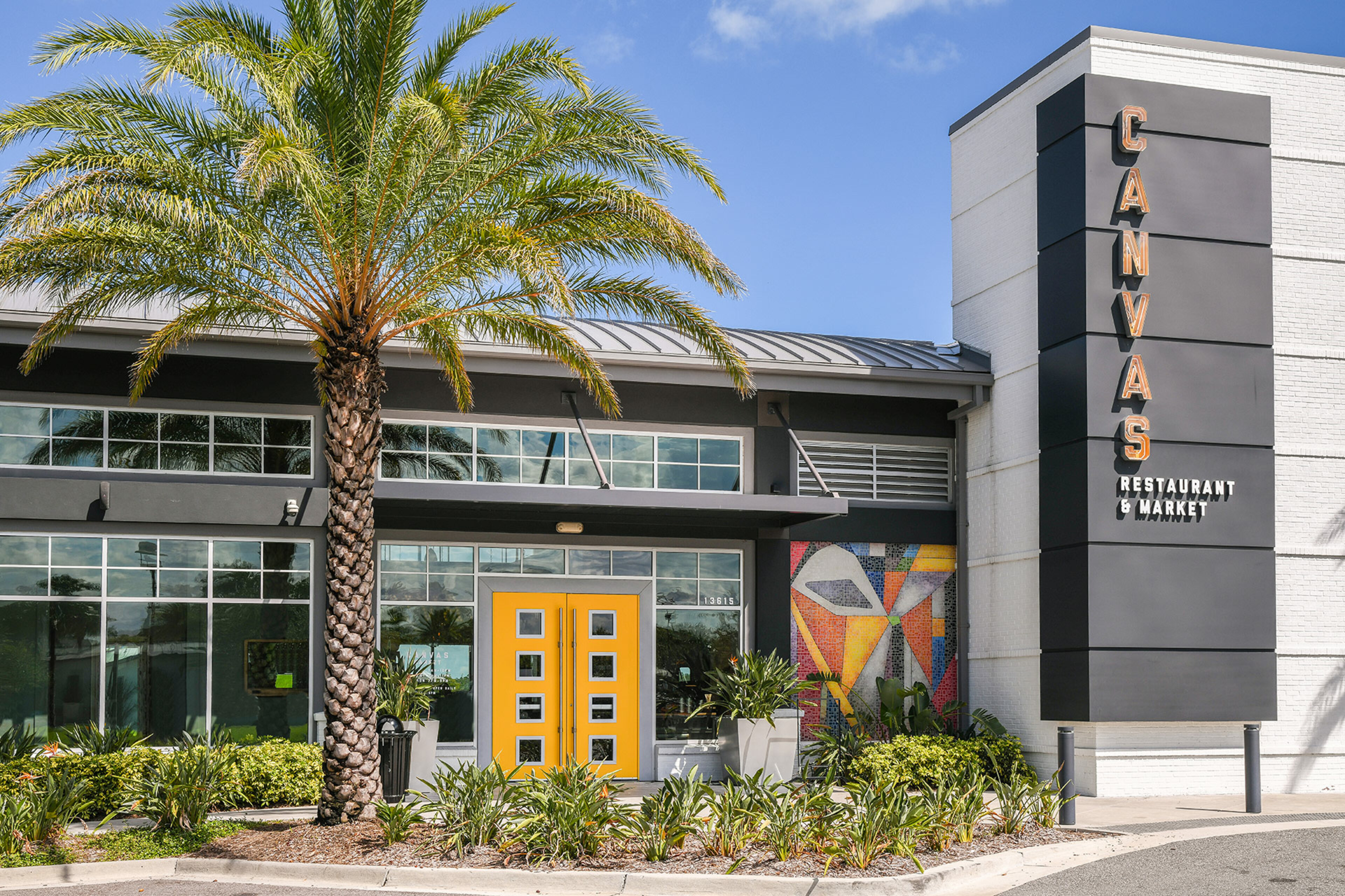 Convenient Canvas Marketplace and Restaurant