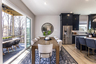 dining room with seating for 8 and hard-surface flooring