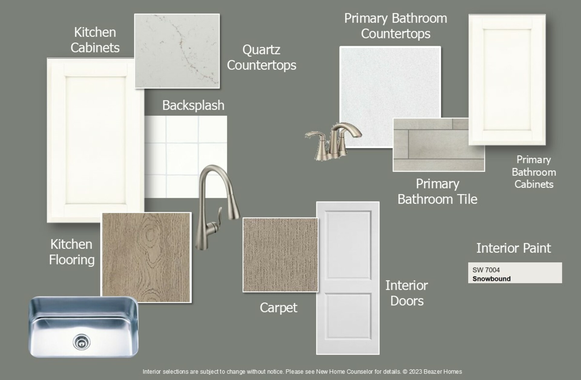 Driftwood Interior Design Selections