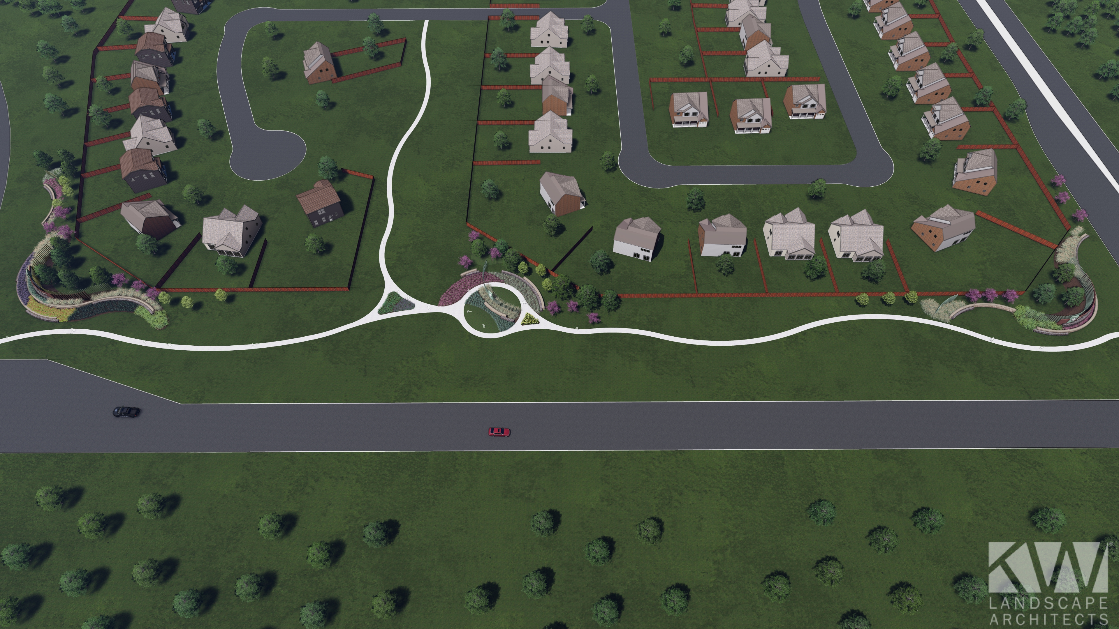 Ellwood Community Aerial View