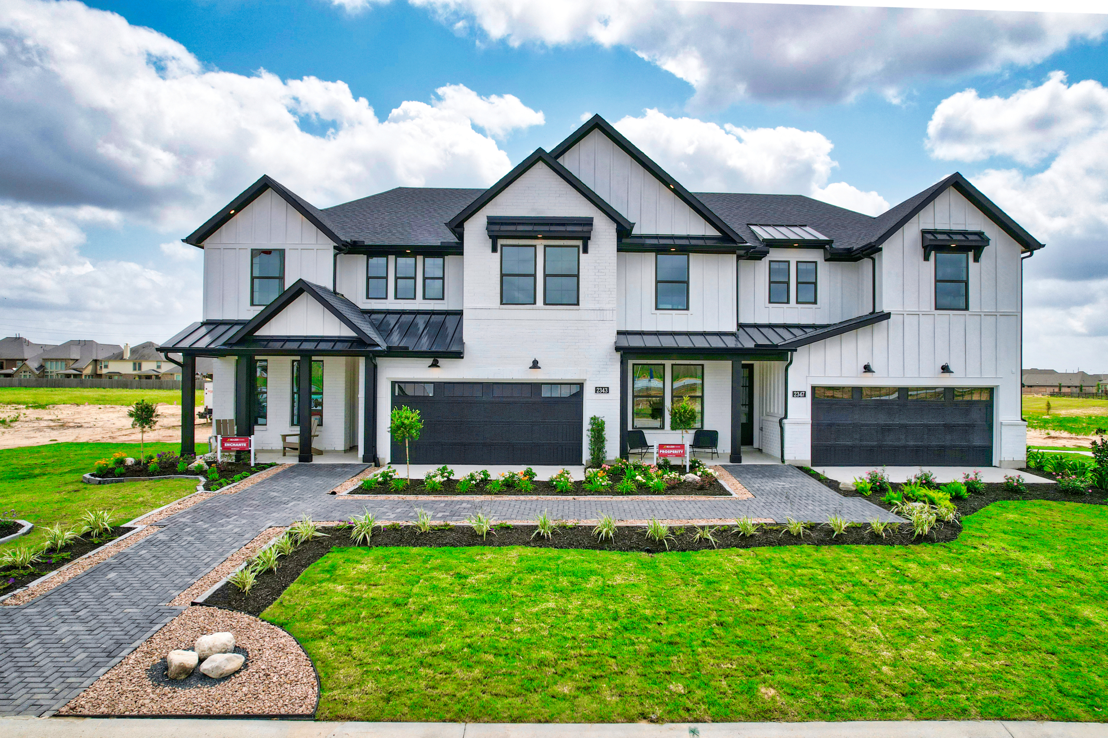 Enchante & Prosperity Farmhouse Exterior