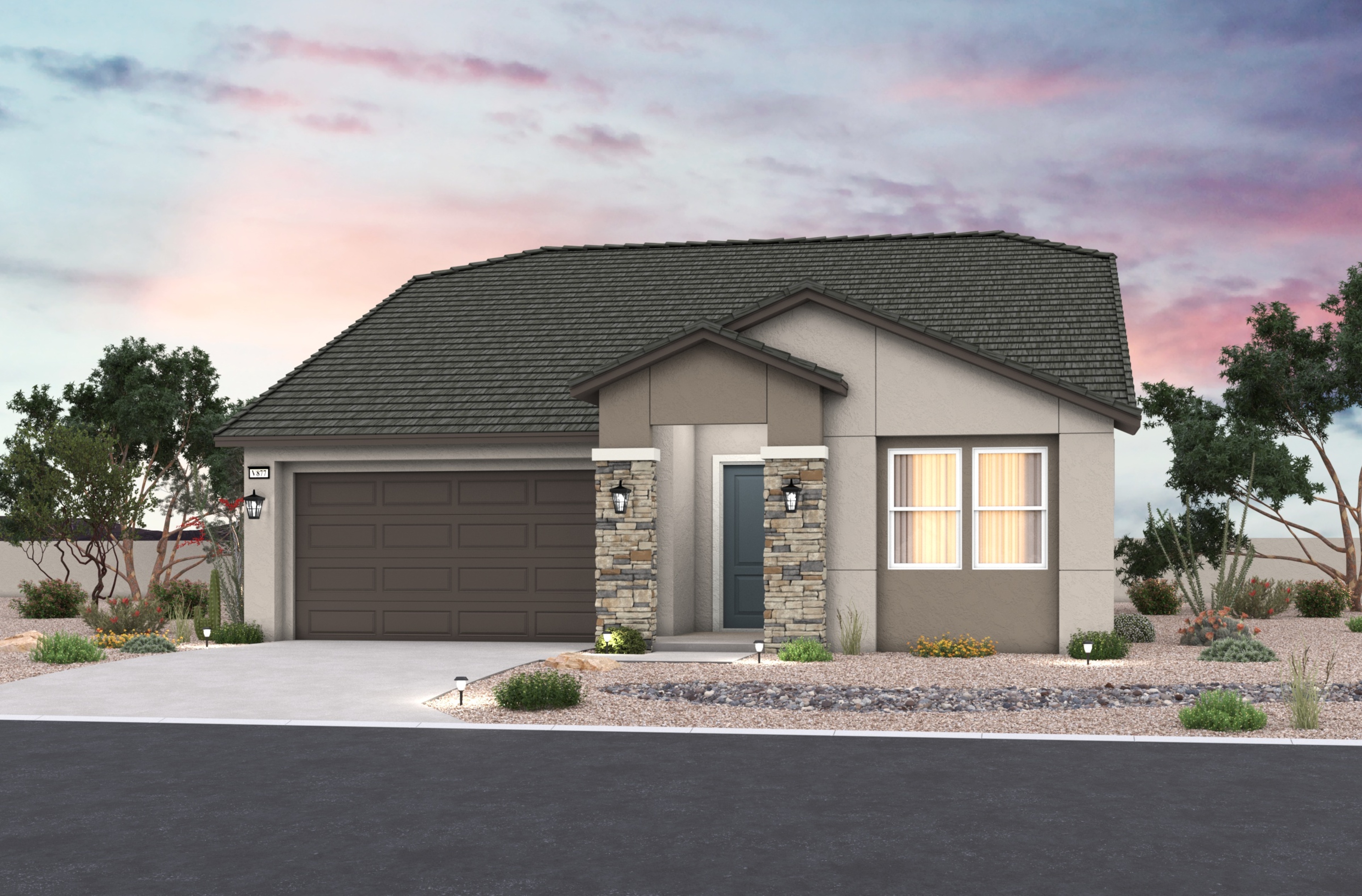 Everett Tuscan Elevation