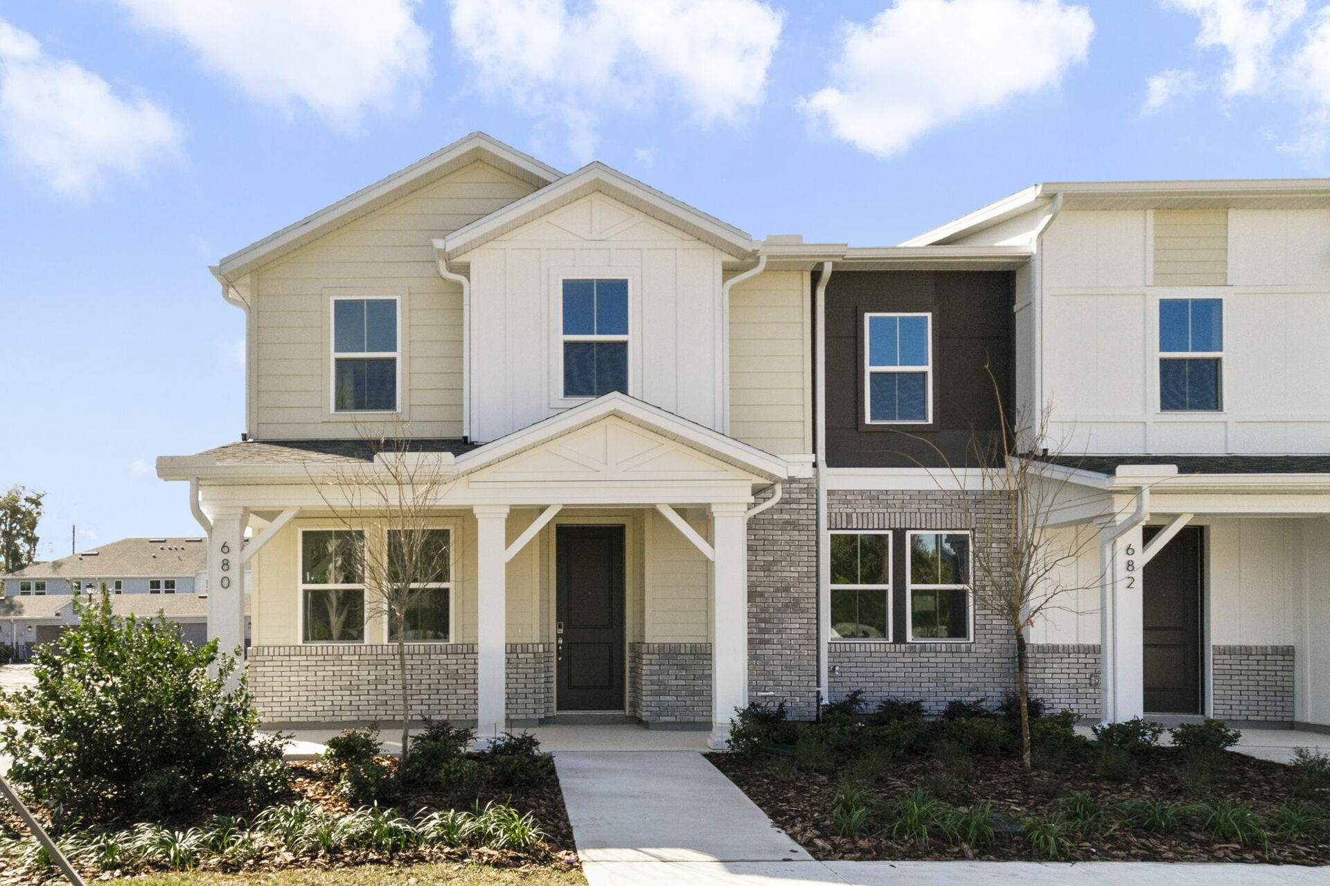 front exterior of home with patio 