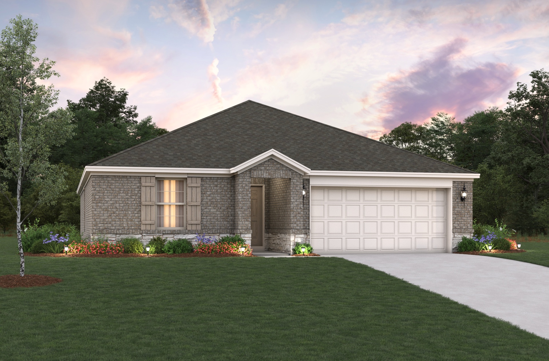 Farmhouse B Elevation