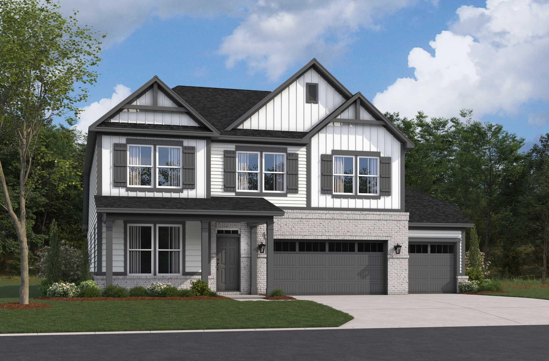 Farmhouse L Elevation