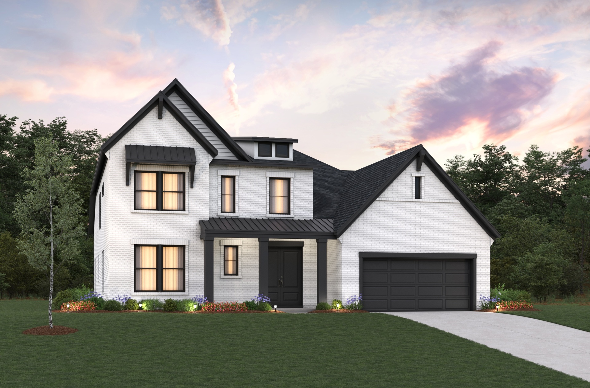 Farmhouse L Elevation