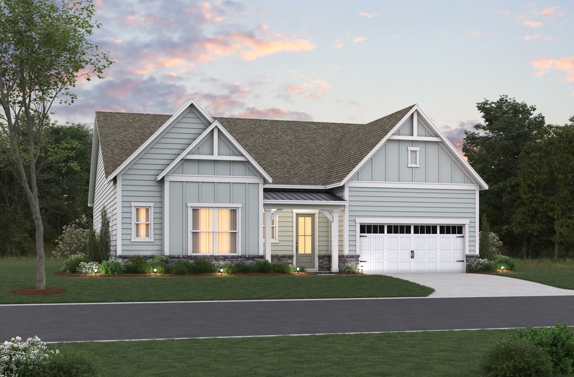 Farmhouse L Elevation