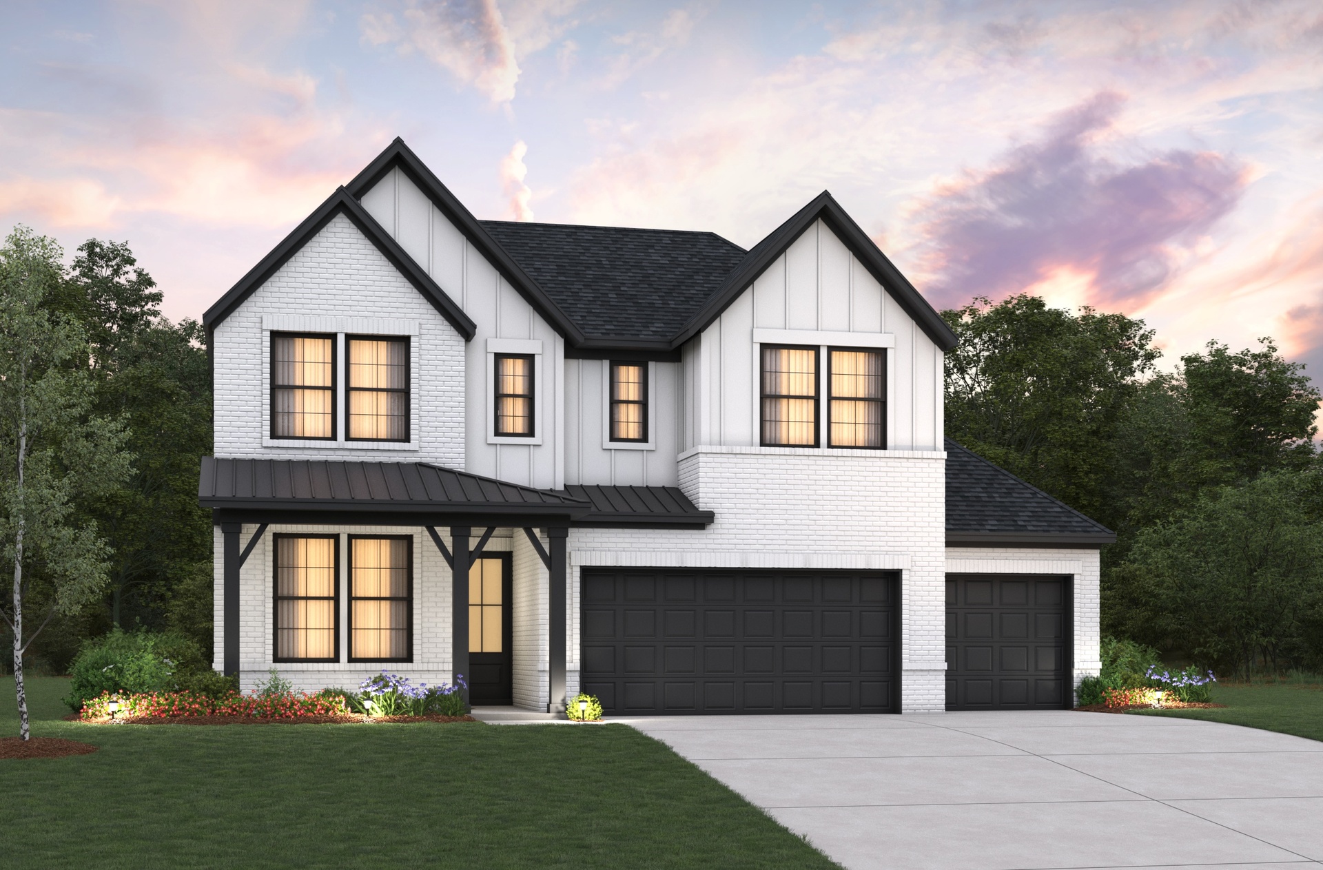 Farmhouse L Elevation