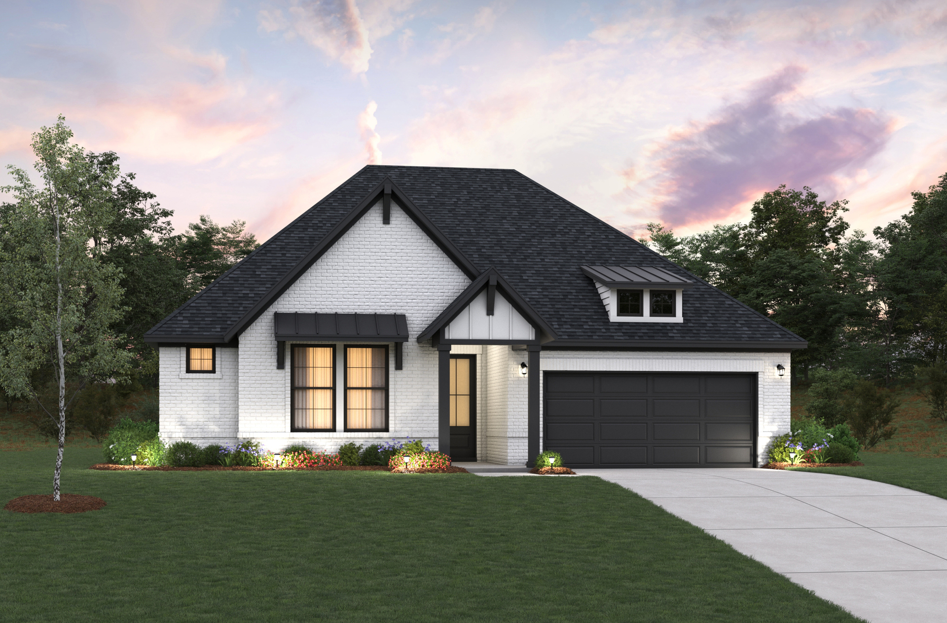 Farmhouse L Elevation