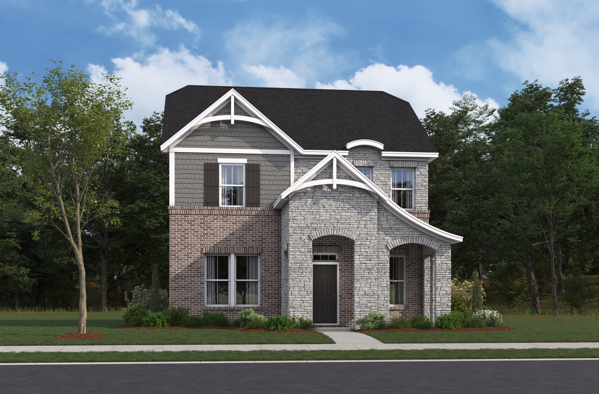 French Country M Elevation