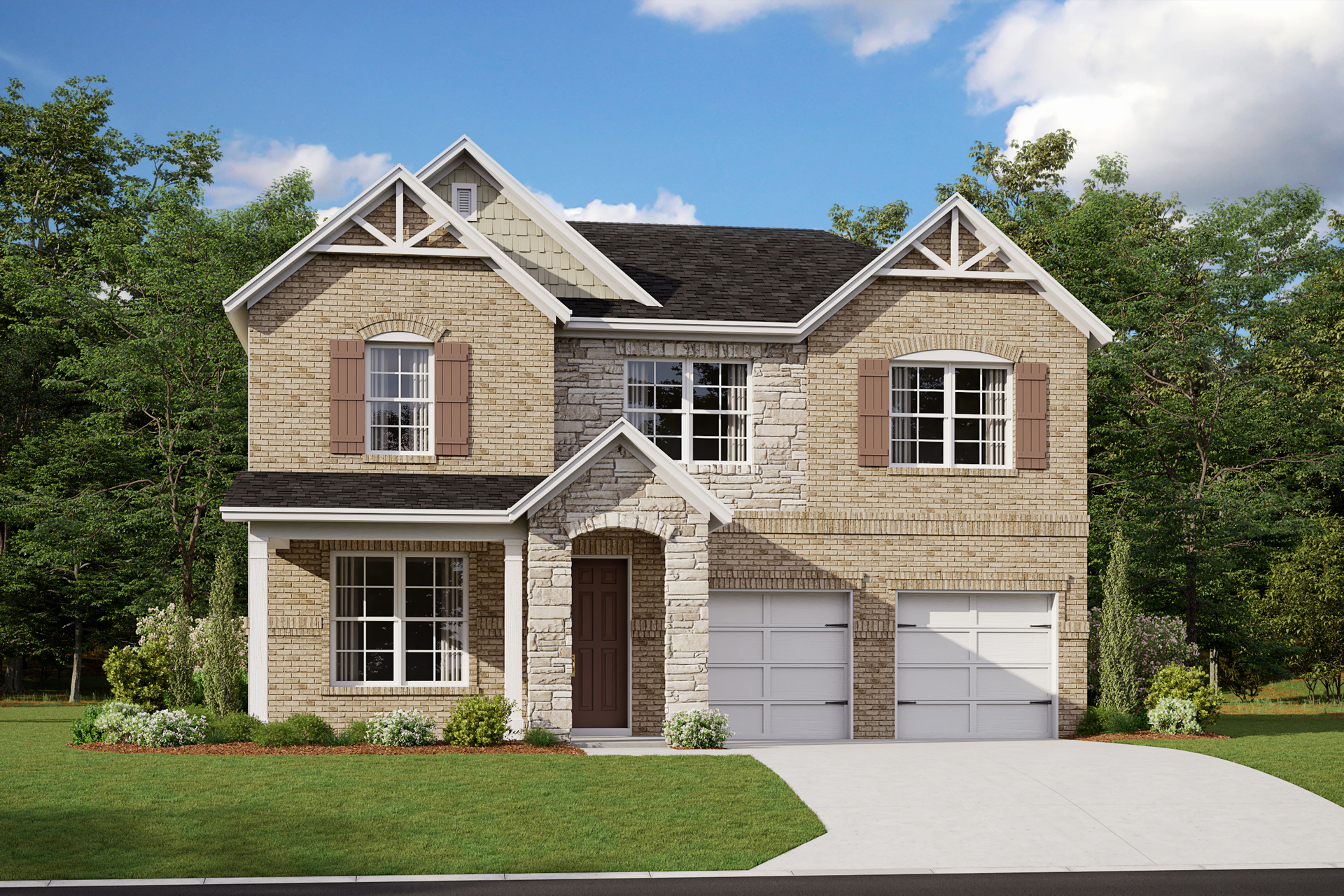 French Country M Elevation