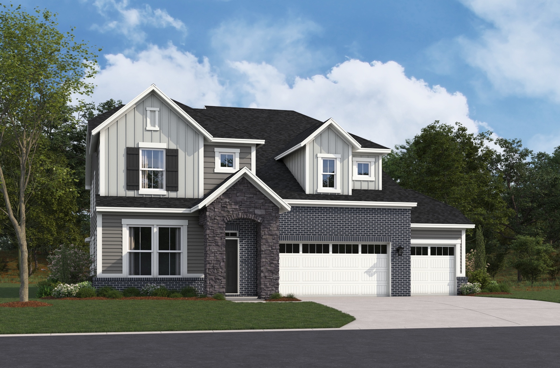 French Country M Elevation