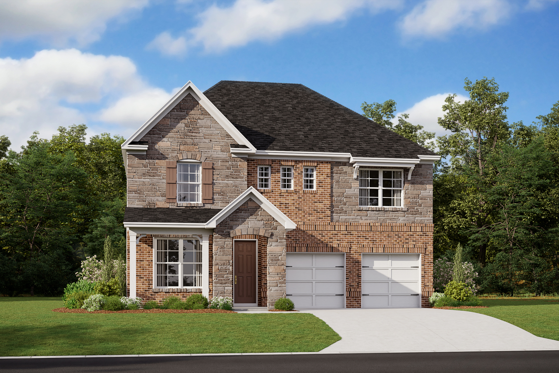 French Country M Elevation