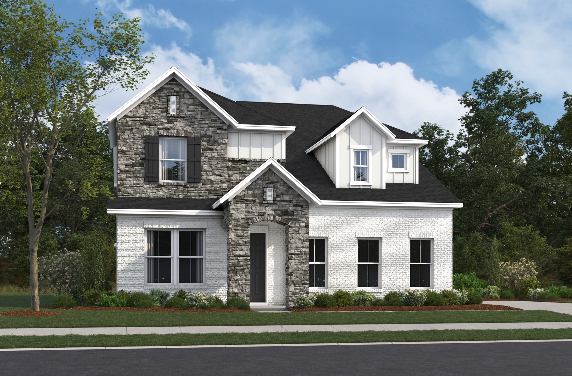 French Country M Elevation