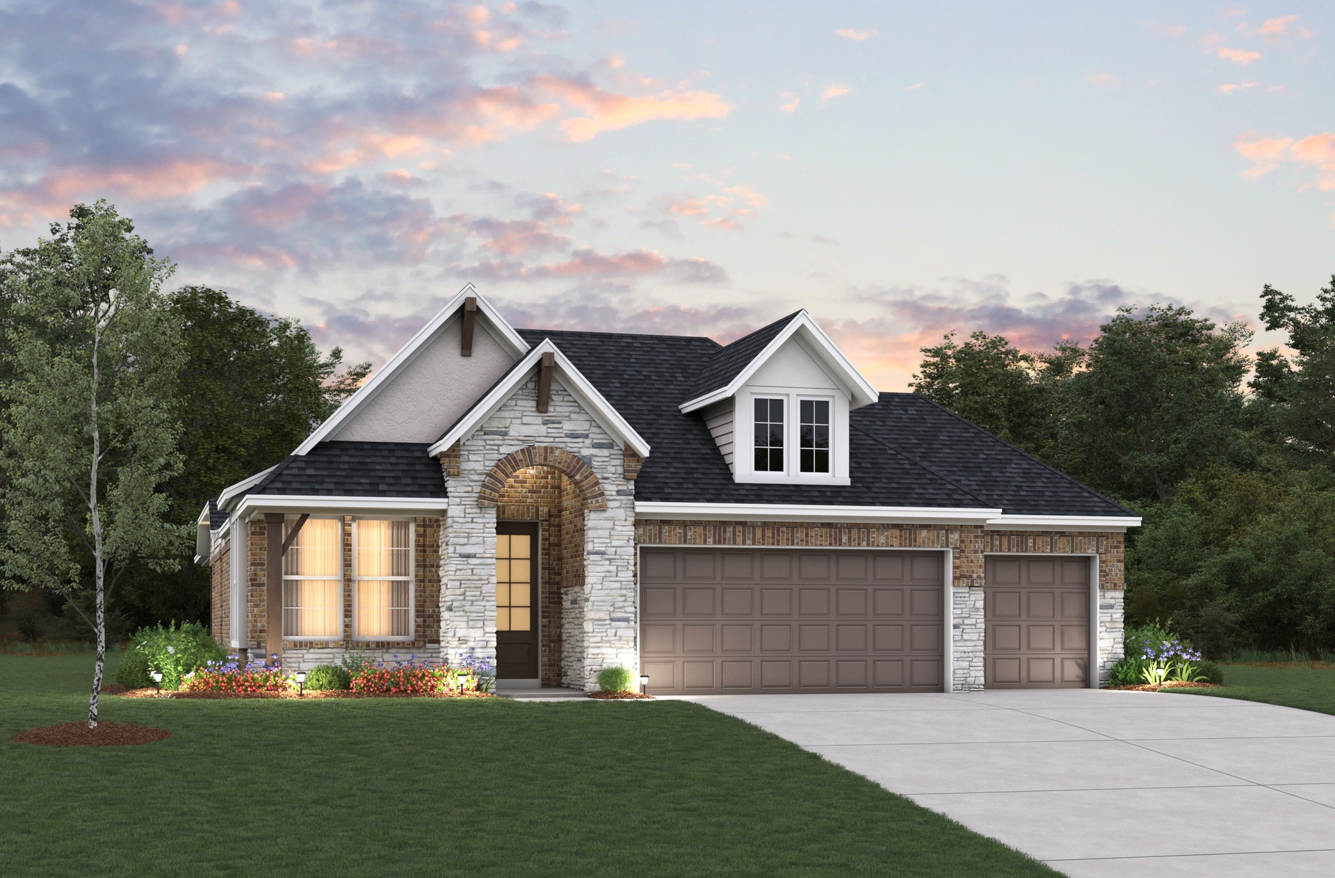 French Country N Elevation