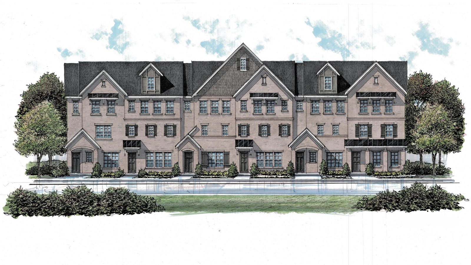 Bella French Country Exterior