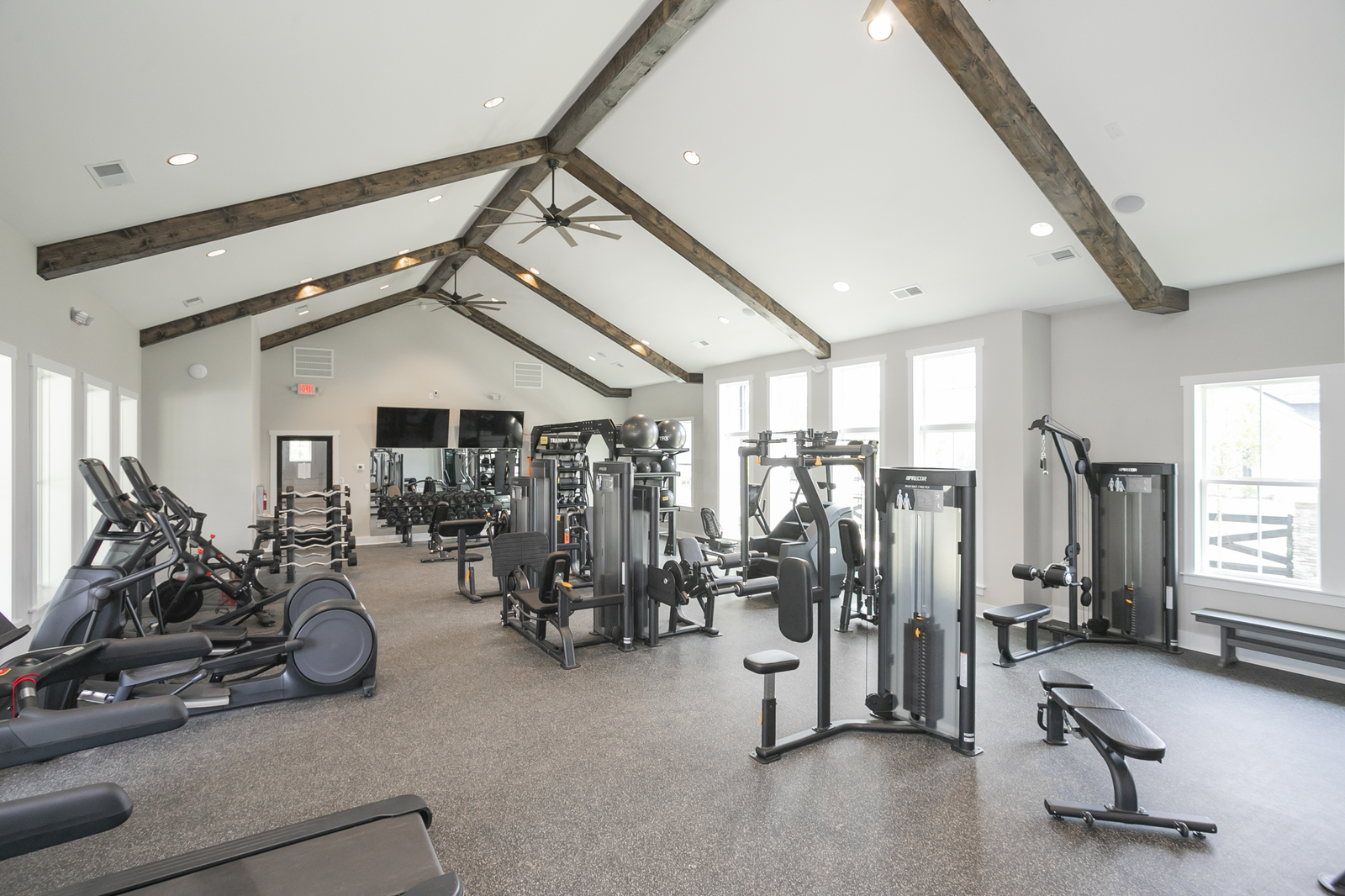 fitness center featuring workout equipment