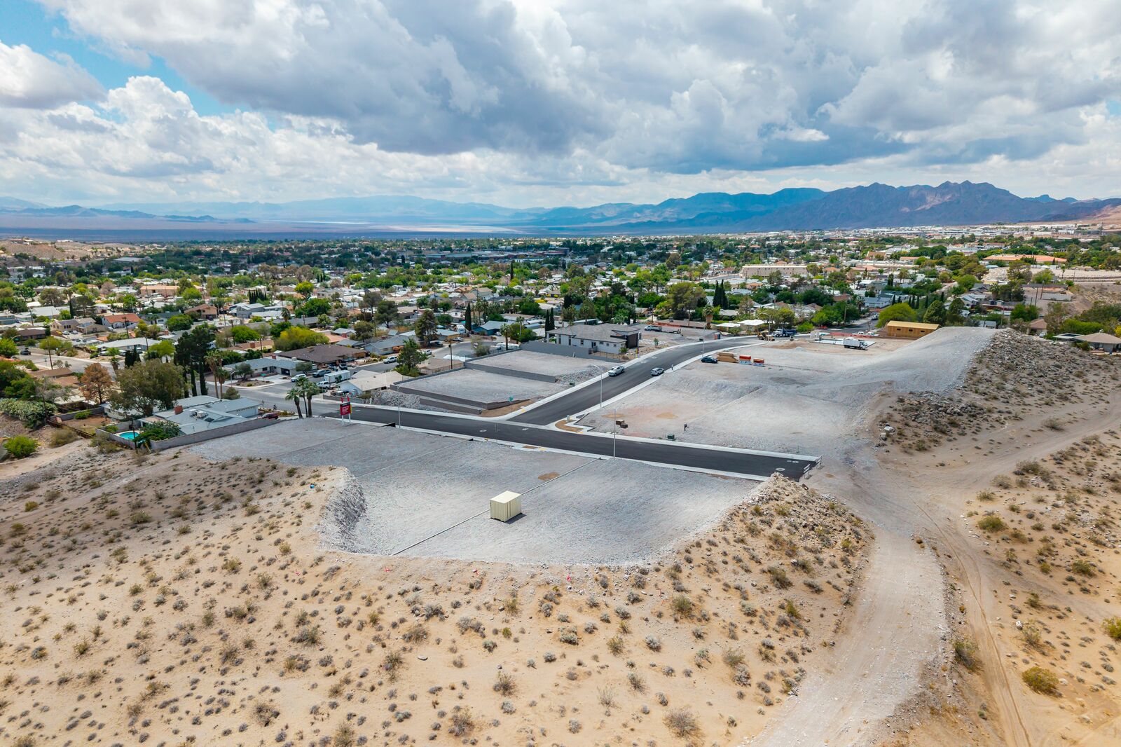 community homesites with surrounding mountain view