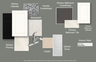 interior design selections with black and white kitchen cabinets