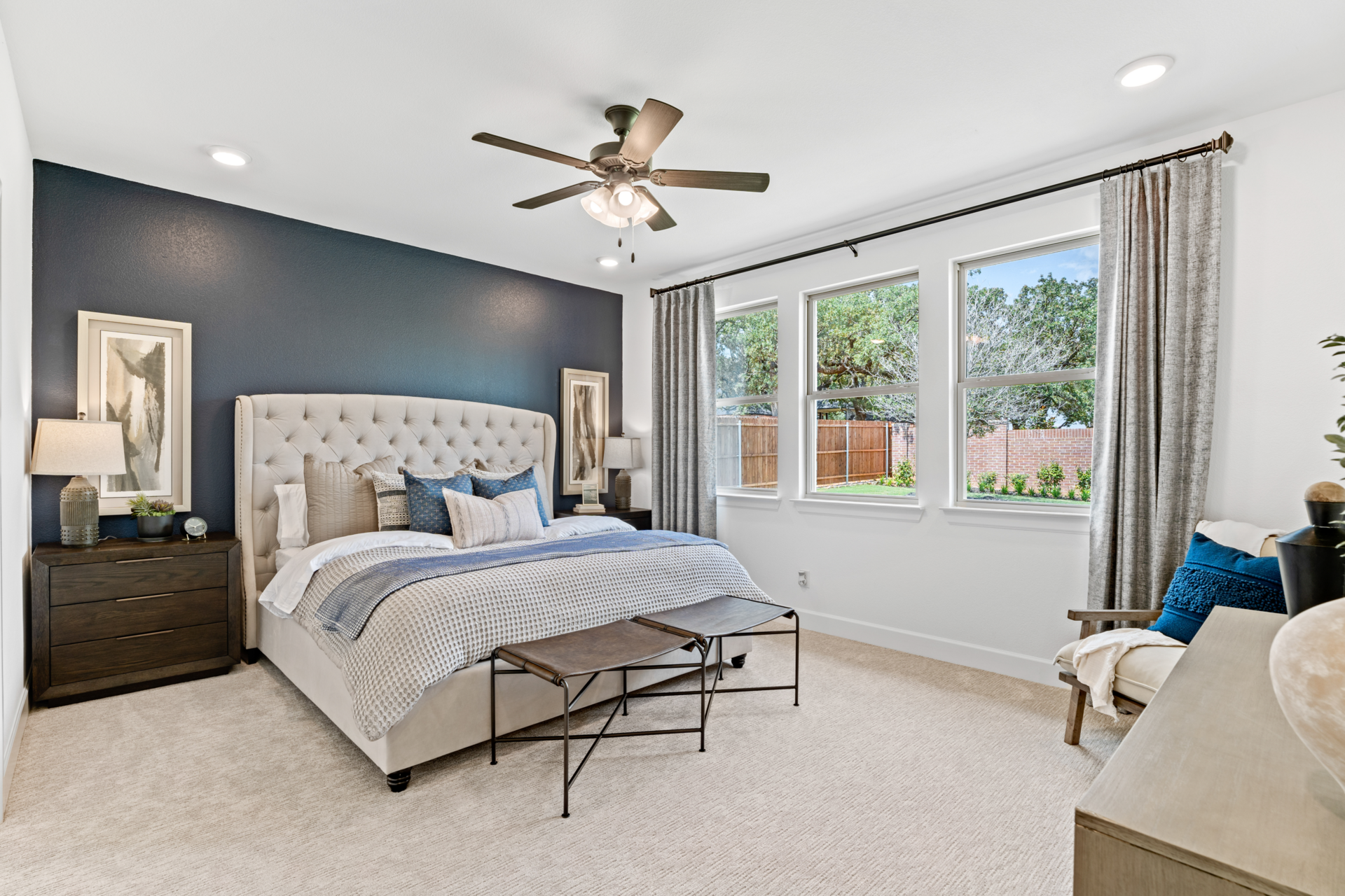 Laredo Model Home Primary Bedroom
