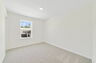 carpet throughout with single window and access to the closet