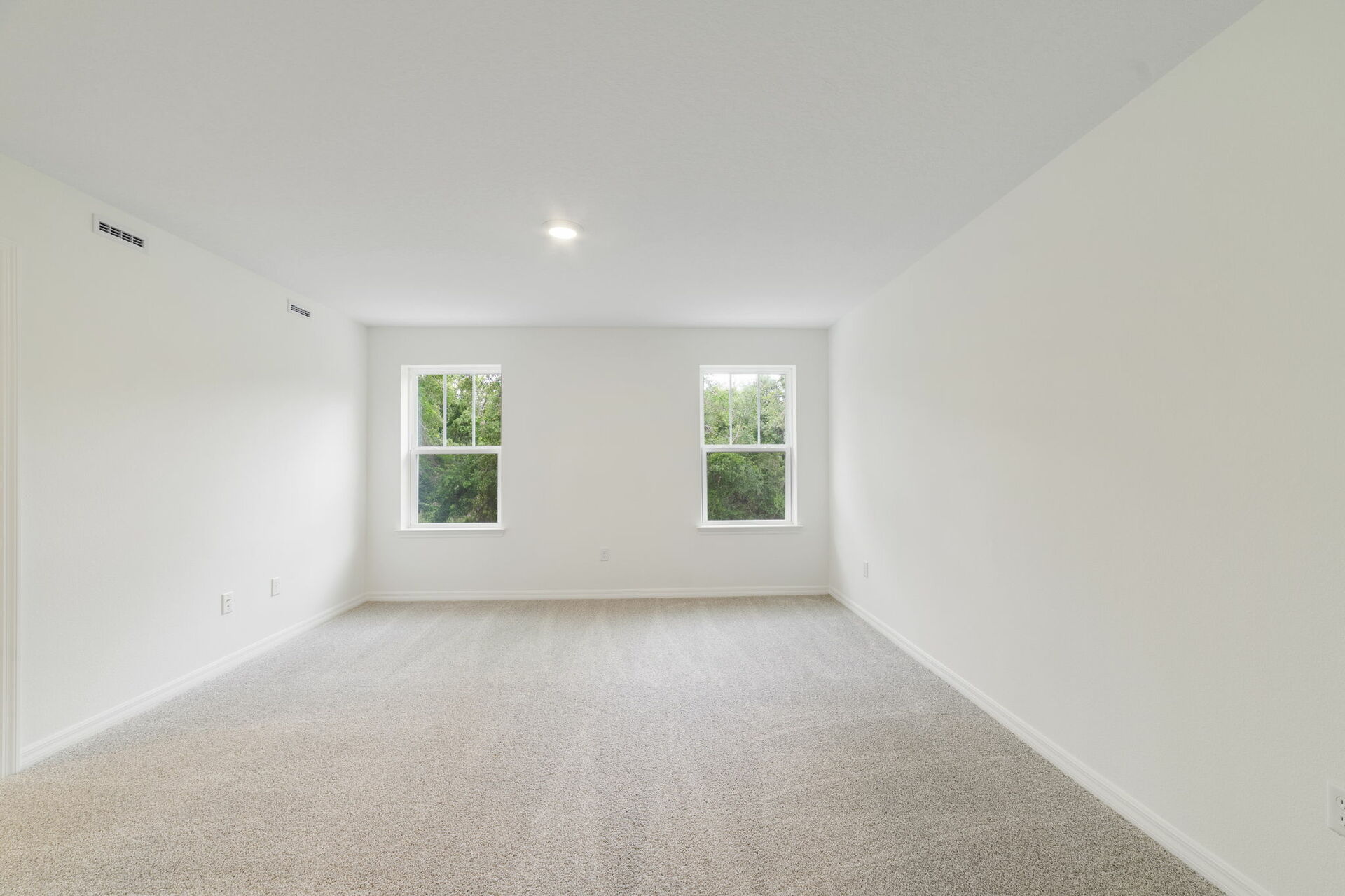 carpet throughout and multiple windows