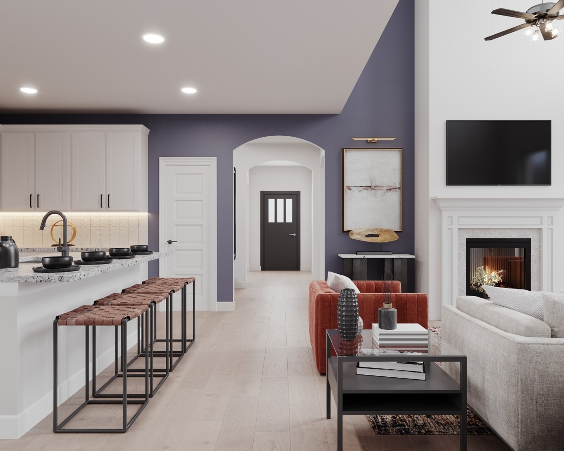 Marathon Great Room and Kitchen