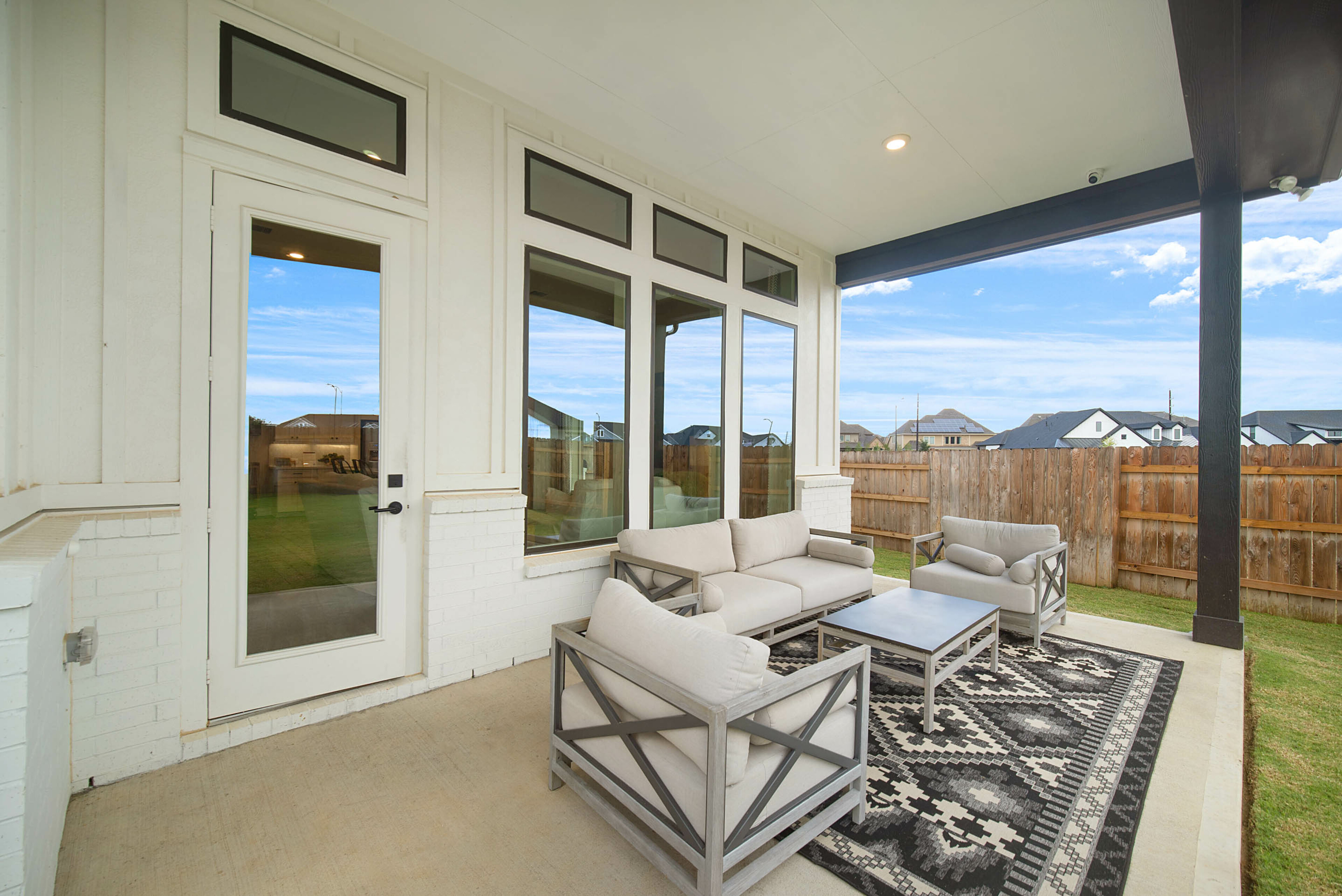 Messina Covered Back Patio