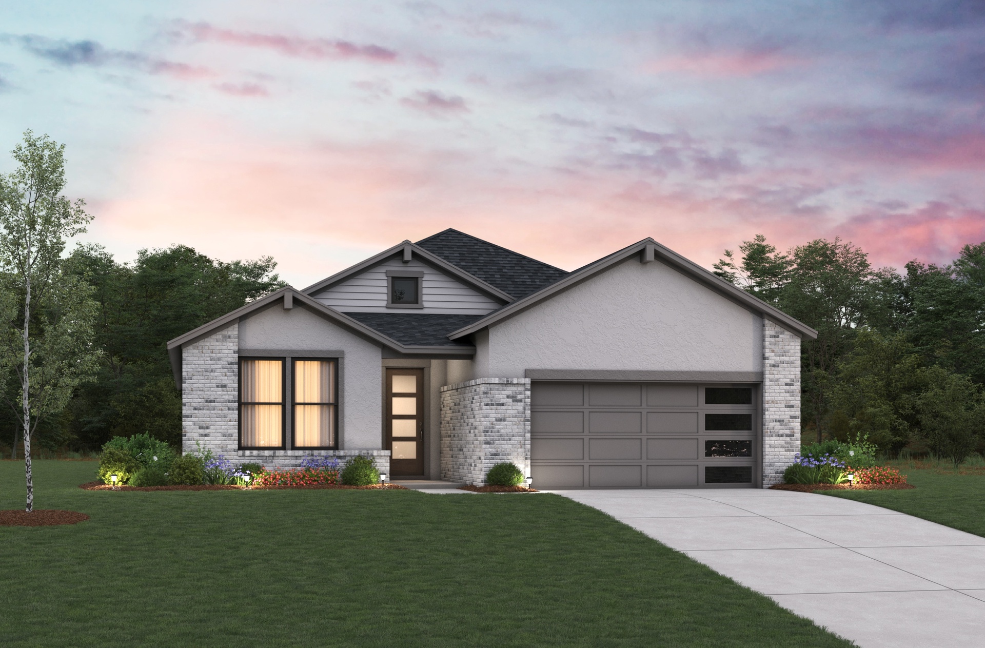 Mid - Century L Elevation