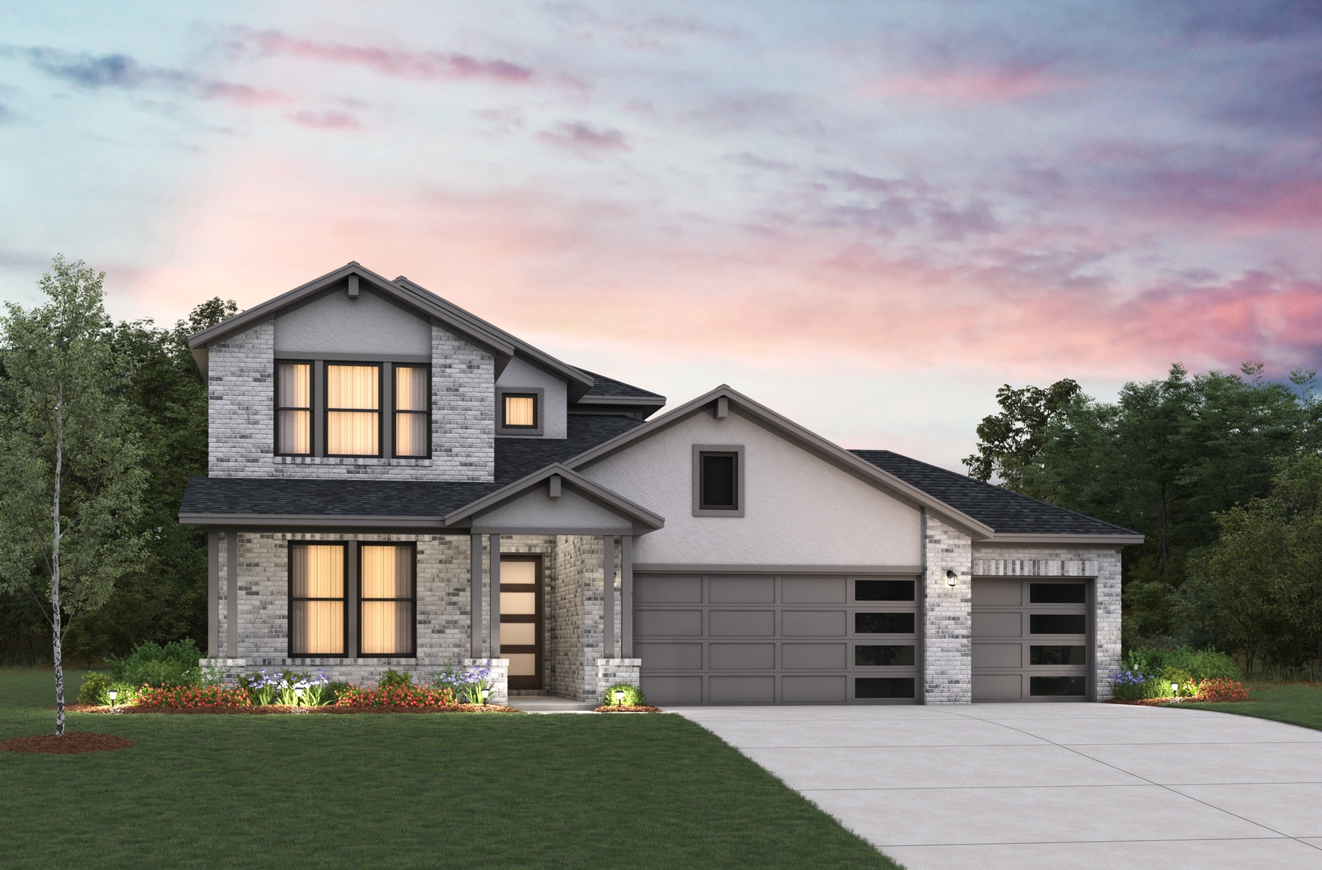 Mid - Century L Elevation