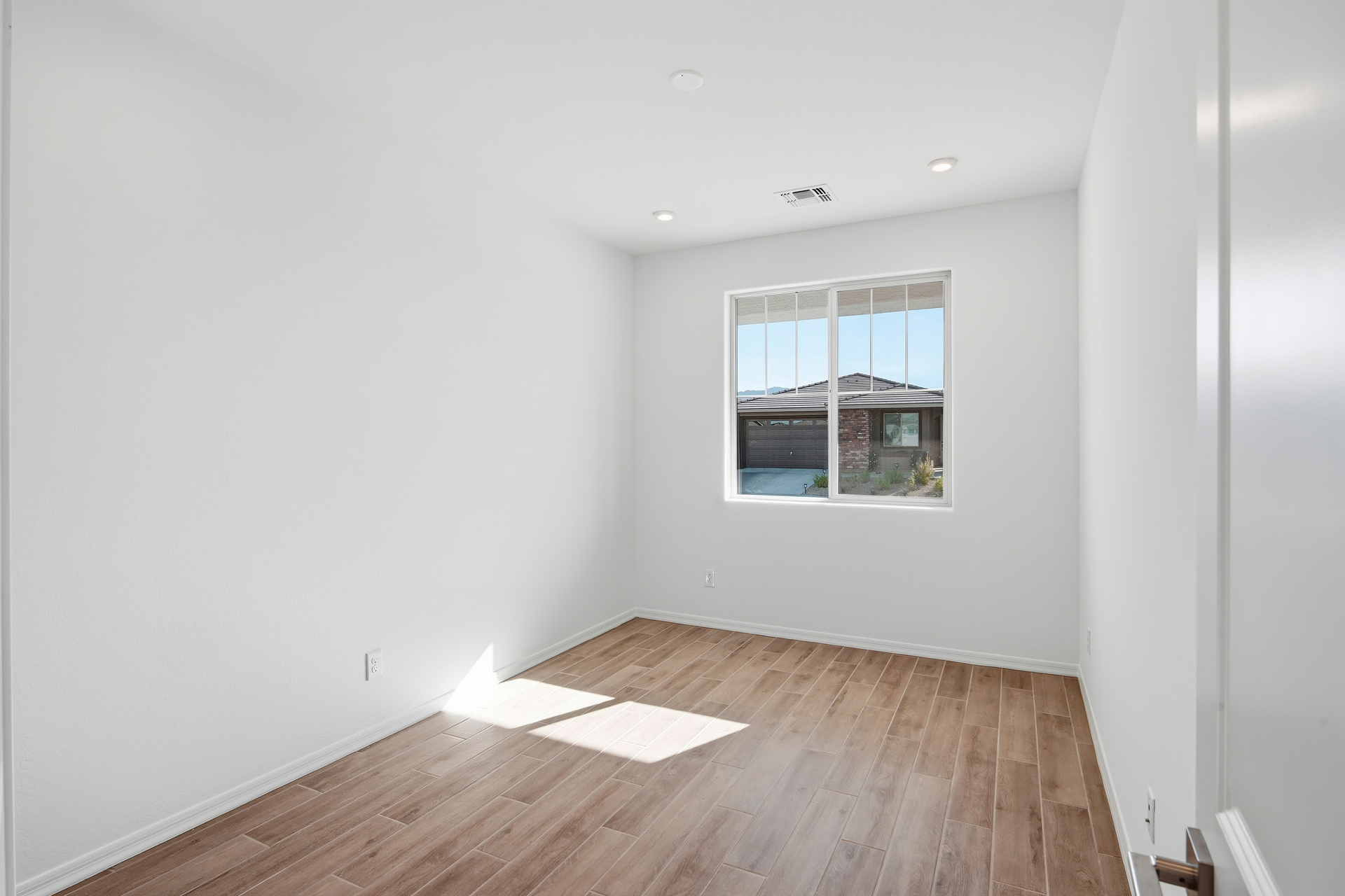 multi-use room for home office, entertainment, and more