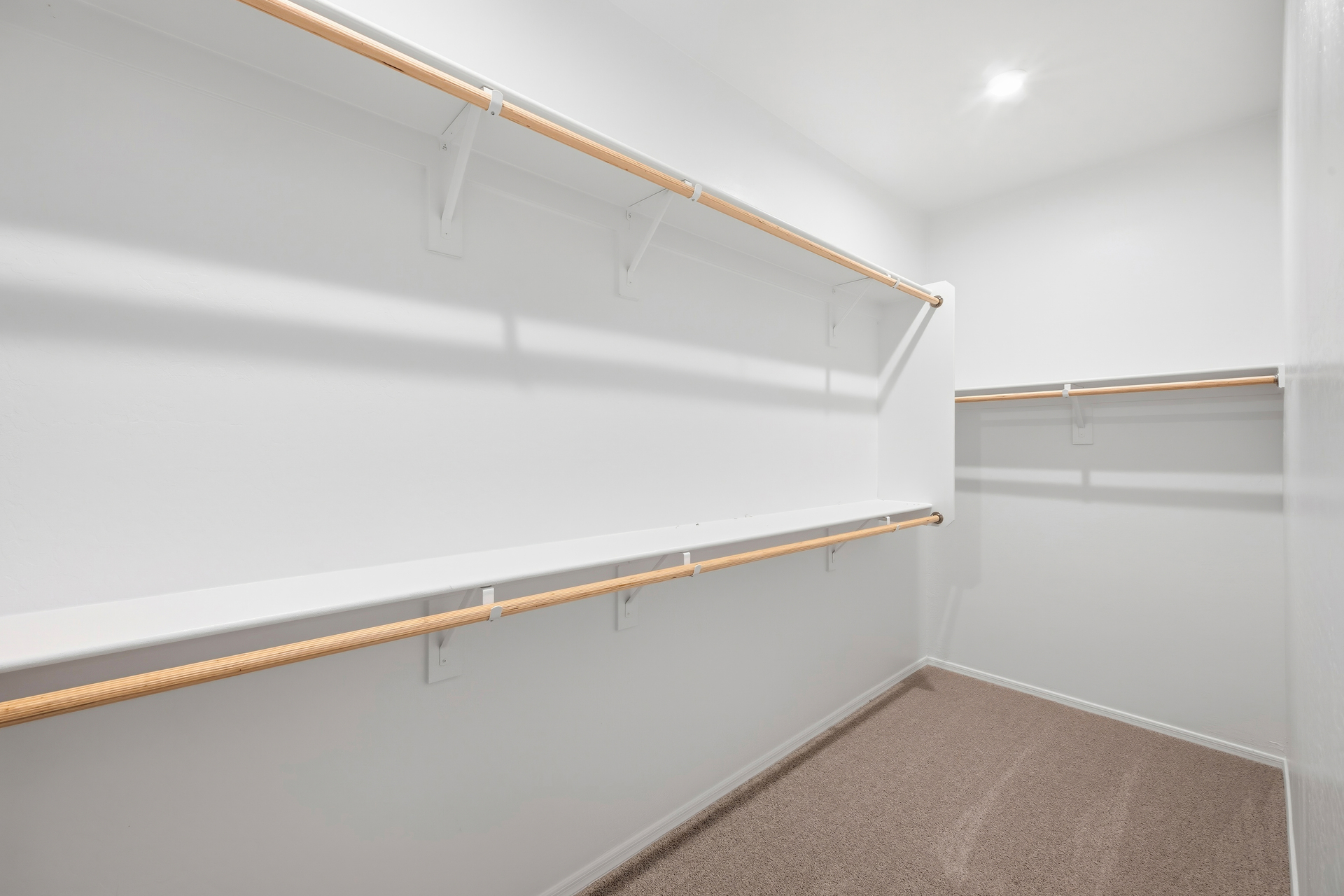 spacious closet for extra storage